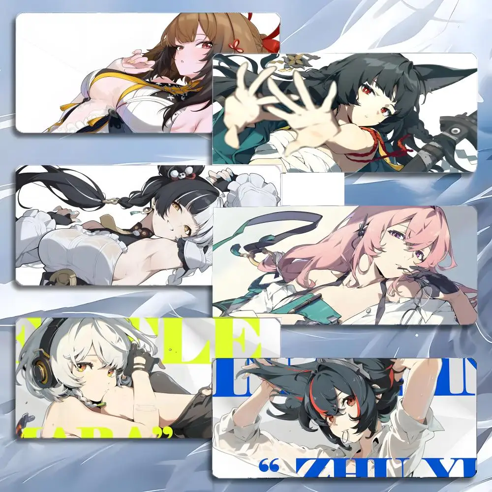 game cyber Z-Zenless Zone Zero Mouse Pad Mousepad Large Gaming LockEdge Thickened PC Table Desk Mat