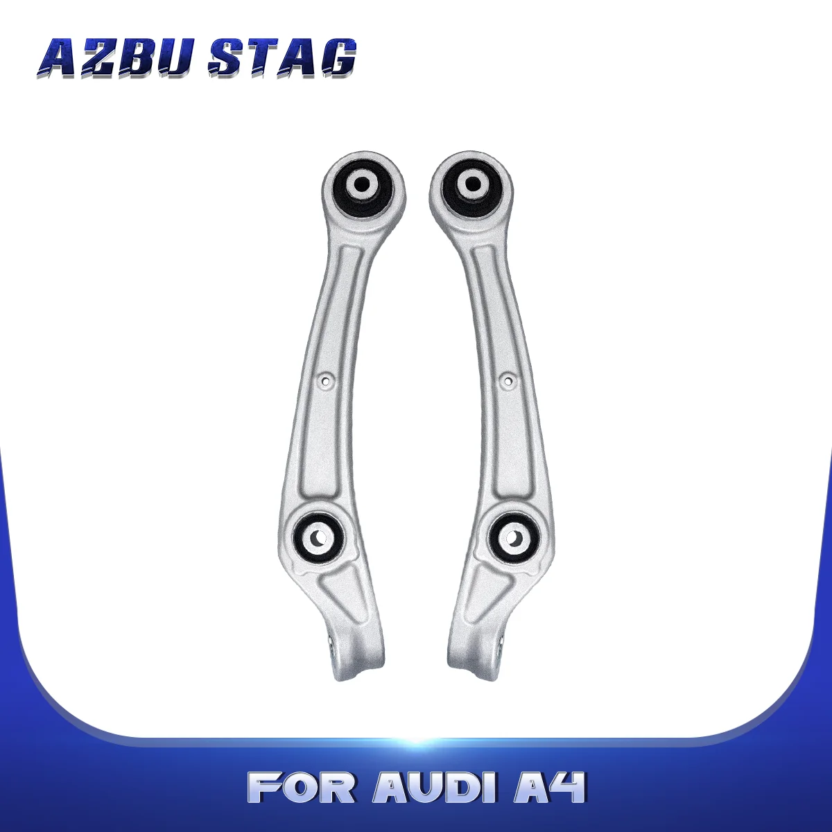 

AzbuStag 2pcs Front Lower Forward Control Arm Suspension Kit for Audi A4 A5 S5 S4 Q5 2008 2009 2010 2011 2012 8K0407152B