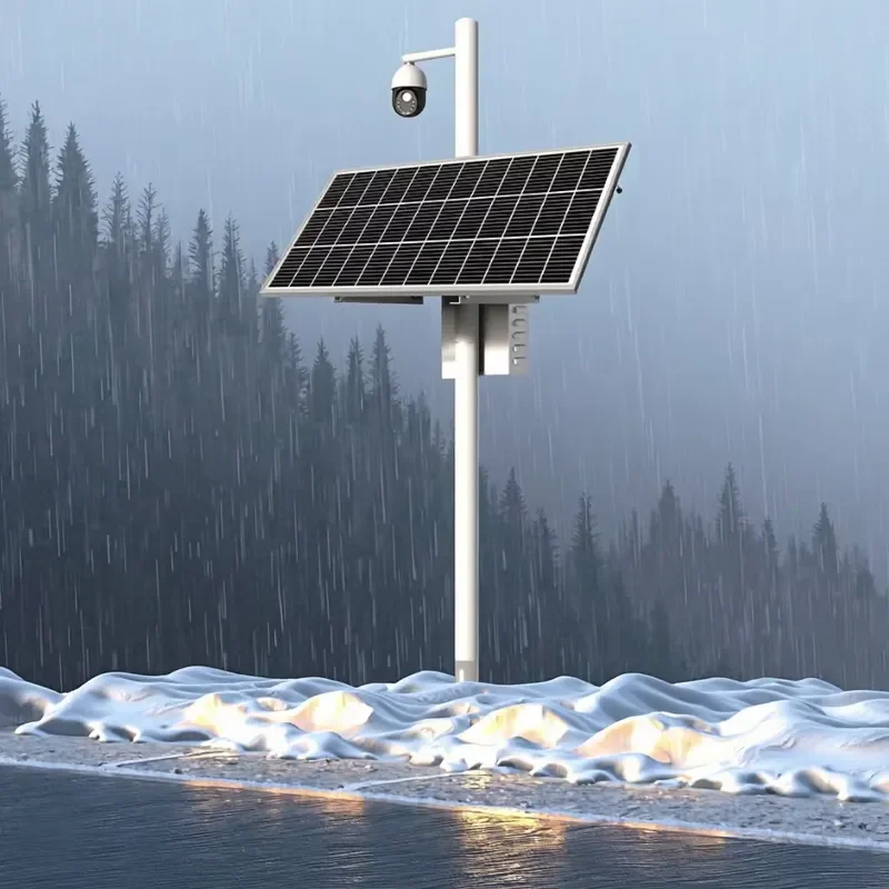 Solar Monitoring Power Supply System 30W to 400W for 12V Lithium Battery Outdoor Engineering Photovoltaic Power Generation