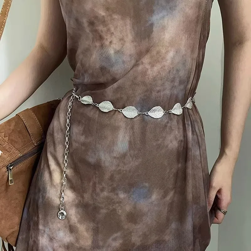 1-peca-cinto-de-folha-de-nicho-de-metal-de-alta-qualidade-para-mulheres-cinto-irregular-vintage-para-saias-decoracao-de-corrente-simples-ajustavel-adequado-para