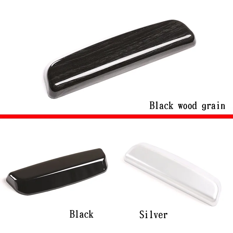 Car styling ABS Black Car Armrest Box Cover Switch Sticker For Land Rover Discovery 3 Discovery 4 LR3 LR4 04-16 Car Accessories