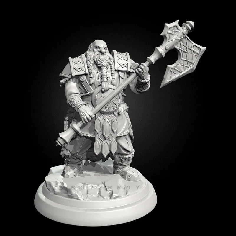 

25mm 38mm 50mm Artillery Gunner Resin Model Figure Gk Micro Miniature 3d Printed White Model Toy Unassembled And Unpainted Kit