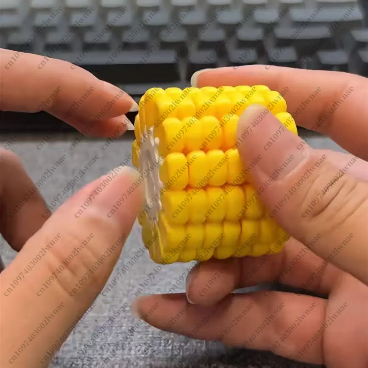 Super Difficult Corn Kernels 3D Printing Three-dimensional Puzzle Funny Corn Version Decompression Puzzle