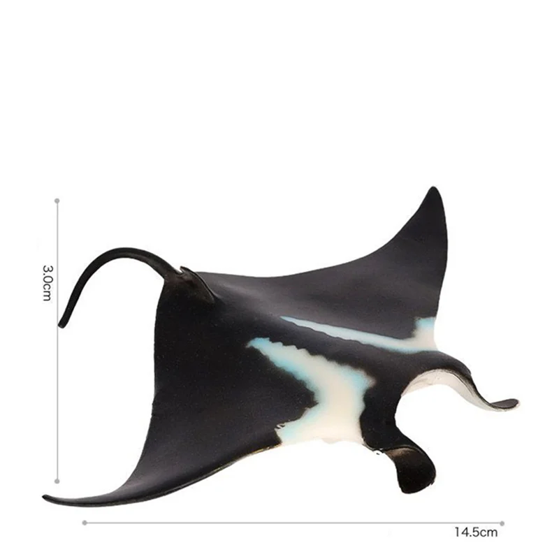 2022 Realistic Marine Animal Toy Model Ray Eagle Ray Sawfish Manta Ray Action Figures Model Collection Toy for Children Kid Gift