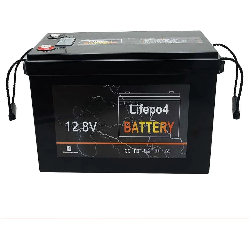 12V 300Ah LiFePO4 Lithium Battery, 6000-15000 Cycles, Built-in 200A BMS, 3840Wh LiFePO4 Battery, 10-year Lifespan for RV, Boat