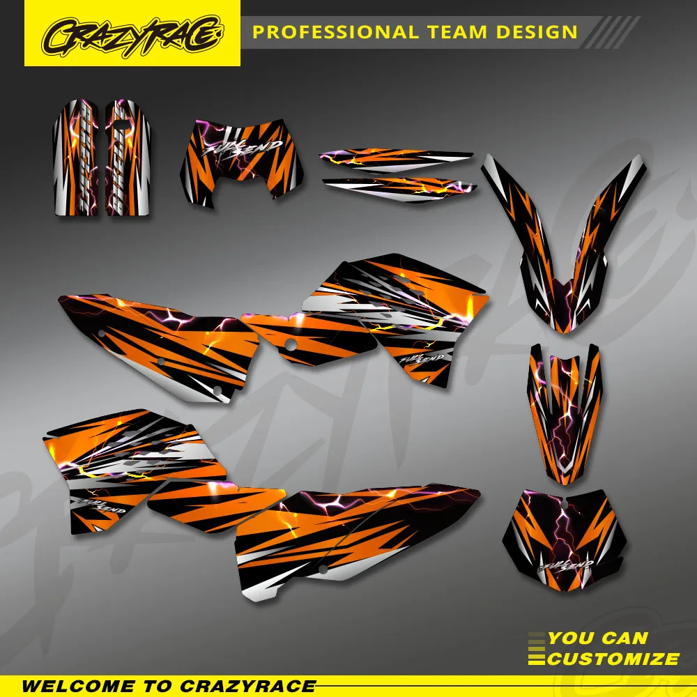 

Наборы графических наклеек для мотокросса для KTM SX SXF 2007 2008 2009 2010 EXC EXCF 125 250 300 450 2008 2009 2010 2011