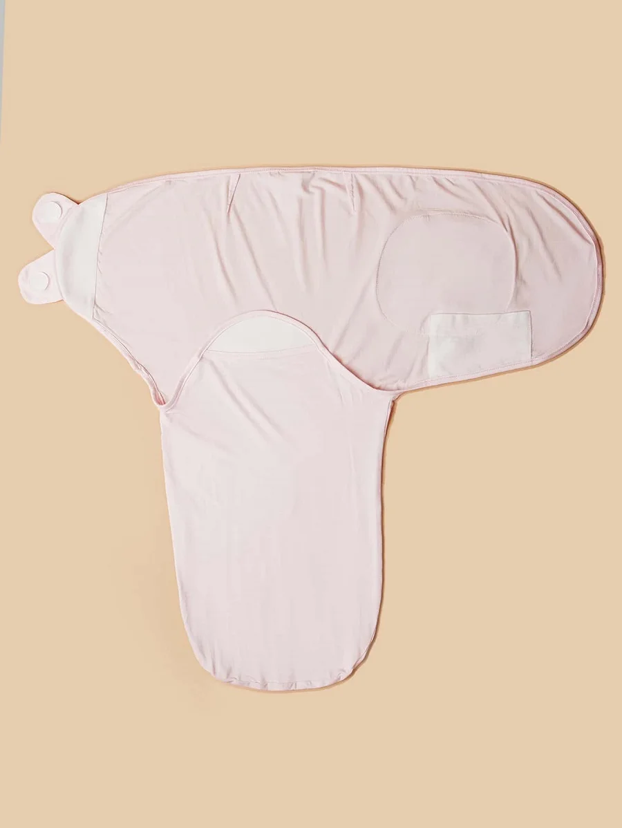 1pc Soft Breathable Baby Swaddling Blanket, Skin Friendly Newborn Swaddle Wrap
