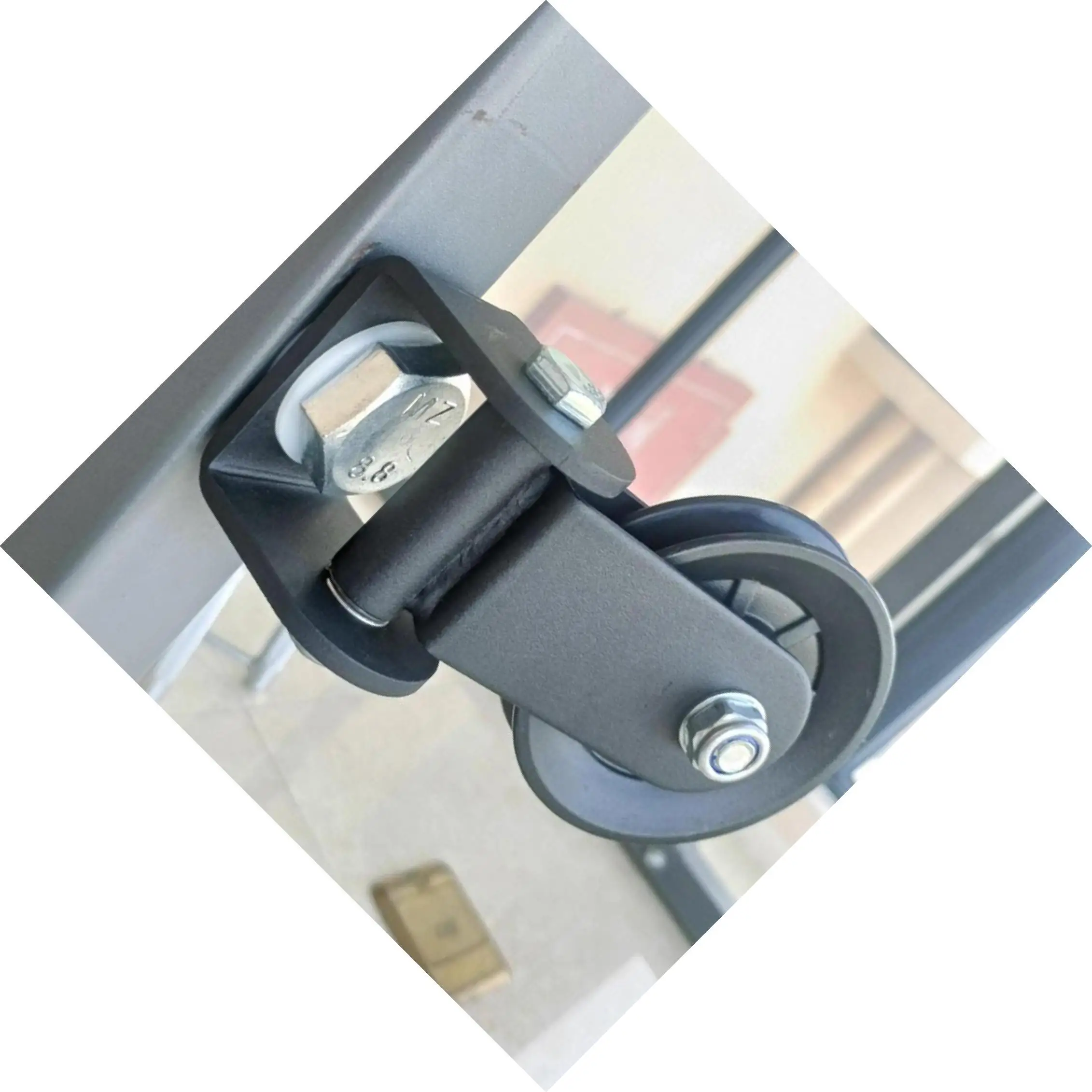 DIY Fitness Pulley Accessories Glide Pulley Sport Gym Block Supplies Exercise Machine Square Tube Thickness Is