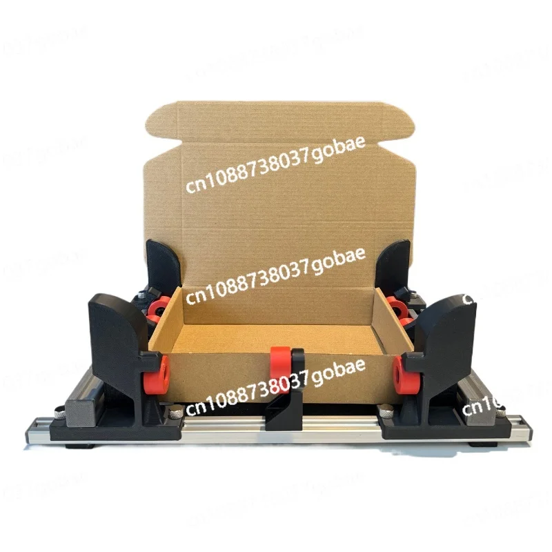 Carton special packaging box fixture auxiliary roller folding tool folding carton artifact