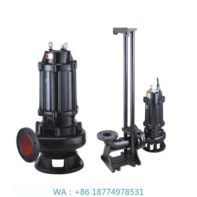Drainage Sump Sewage Sludge Dirty Water Submersible Pump30hp 22kw Sub Underwater Sewage and Feces Pump Basement