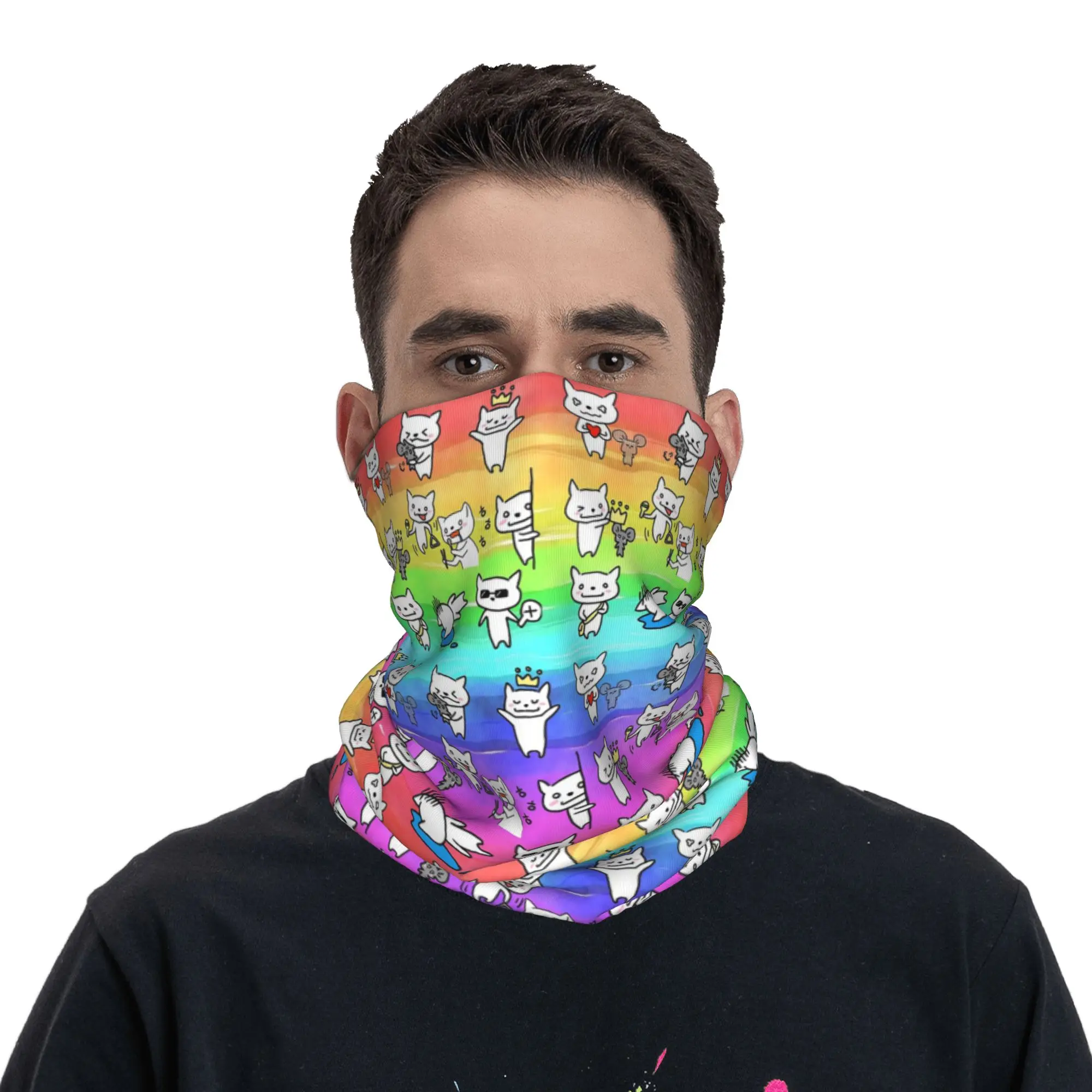 

cute bears Bandana Neck Cover Printed Mask Scarf Cycling Scarf Running for Men Women Adult Breathable