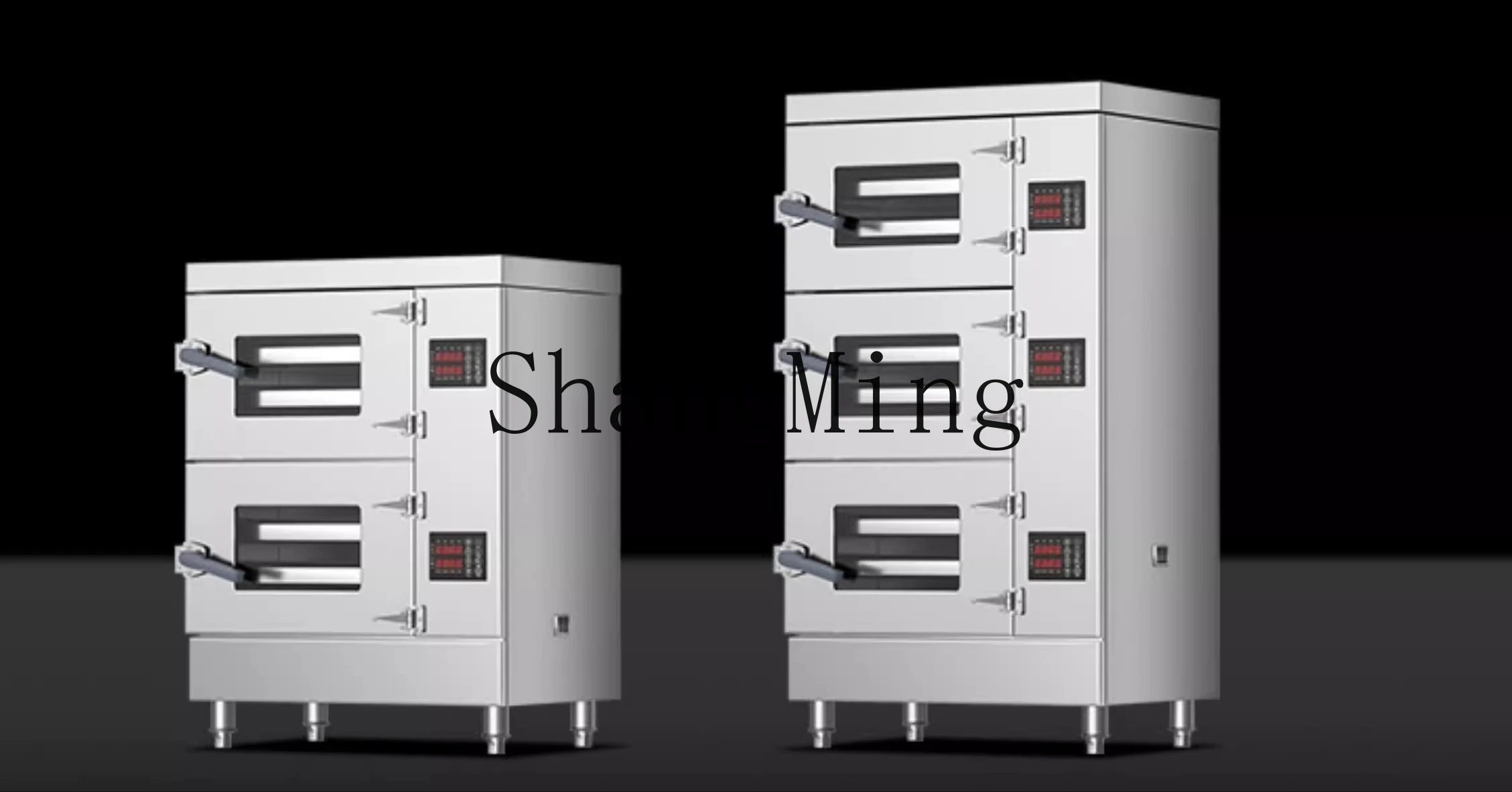 ZYY-vaporizador comercial de tres puertas para mariscos, cantina, calefacción eléctrica, vaporizador inteligente pequeño