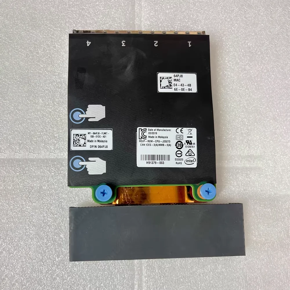The X550-T4 10 Gigabit Network Card With Four Electrical Ports 064PJ8 64PJ8