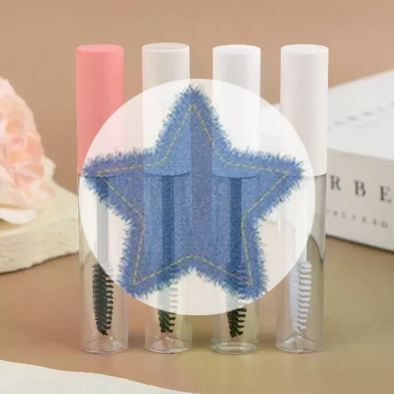 [10ml Vuoto Tubo Mascara Crescita Delle Ciglia Fiala di Liquido Bottiglia Con Bacchetta Per Ciglia Crema Per Ciglia Contenitore Riutilizzabile Imballaggio Trucco