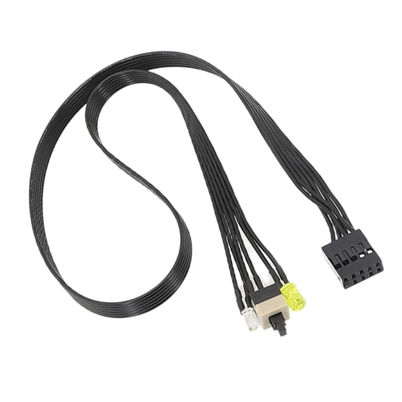 Y1UB Power Button Switches Cable Assembly Connector Chassis Switches Extension Cable for 280 400 600 800 G1 G3 SFF Desktop