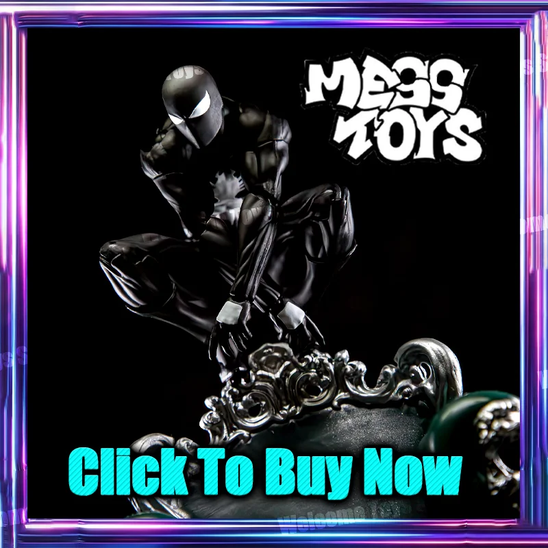 Model Kit Spiderman - In Stock Mess Toys Symbiote Spider