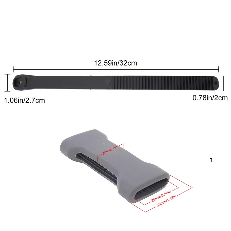 ProRide/Thule 598 High-Speed Roof Rack Bike Wheel Adapter Straps with Cushion for Secure Cycling Forklift view 6