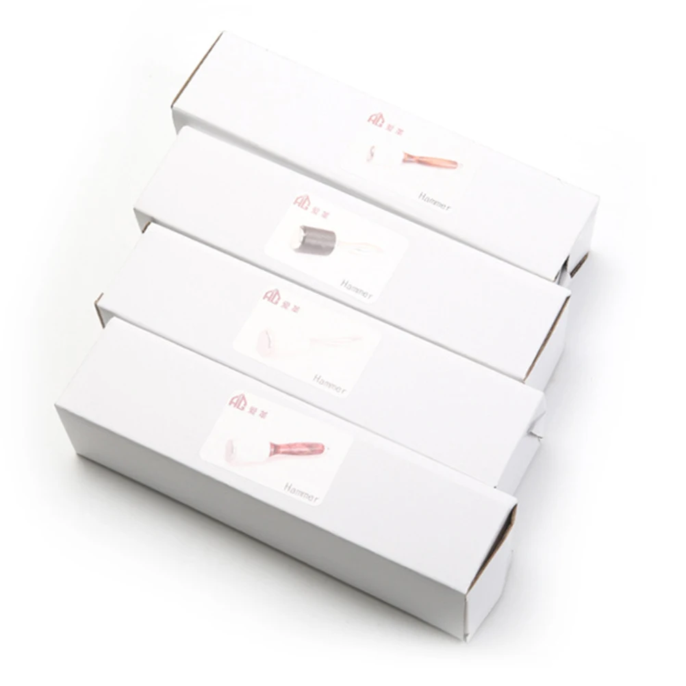 

Leathercraft Nylon Hammer Carving Hammer Solid Wood Handle Stamping Tool Comfortable Lightweight Leatherworking Tool