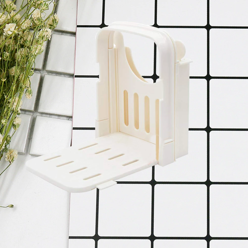 

1pc Foldable Bread Slicer Toast Slice Cutter Plastic Loaf Sandwich Bread Cutter Ham Cheese Vegetable Slicing Tool Home