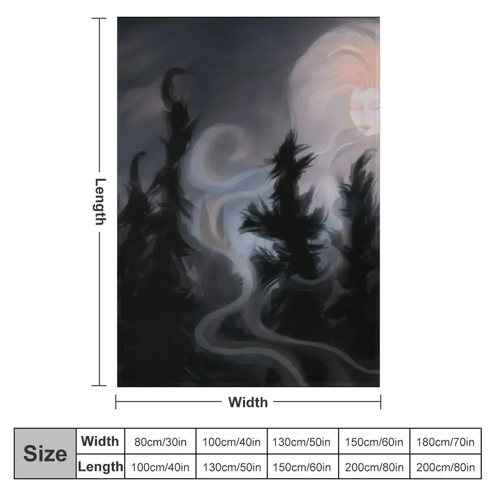 The Moon is Blazing Throw Blanket Multi-Purpose valentine gift ideas blankets ands Blankets