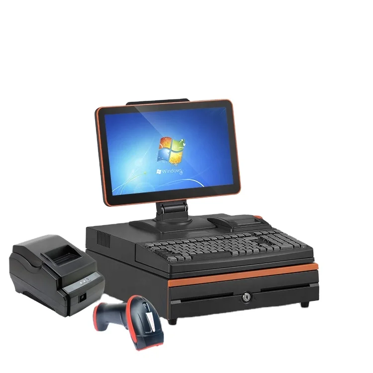Retail POS computer POS all-in-one 15.6 inch monitor resolution 1920 * 1080