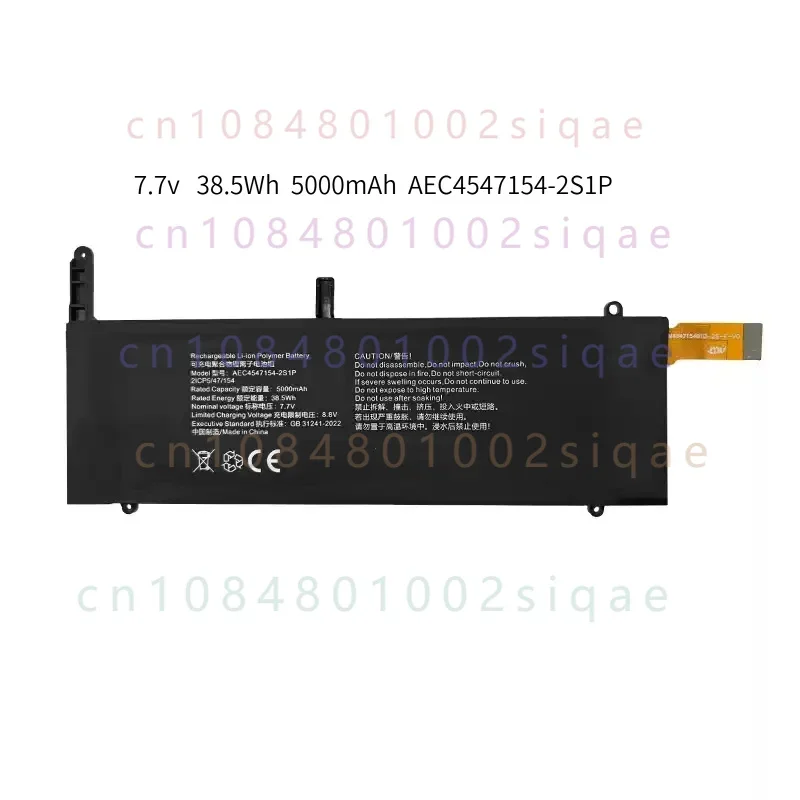 AEC4547154-2S1P Battery For GPD Pocket3 UMPC X7-Z8750 G1621-02 Pocket P3 MAX Pocket 4 Mini Handheld PC ZEAC4547154-2S1P