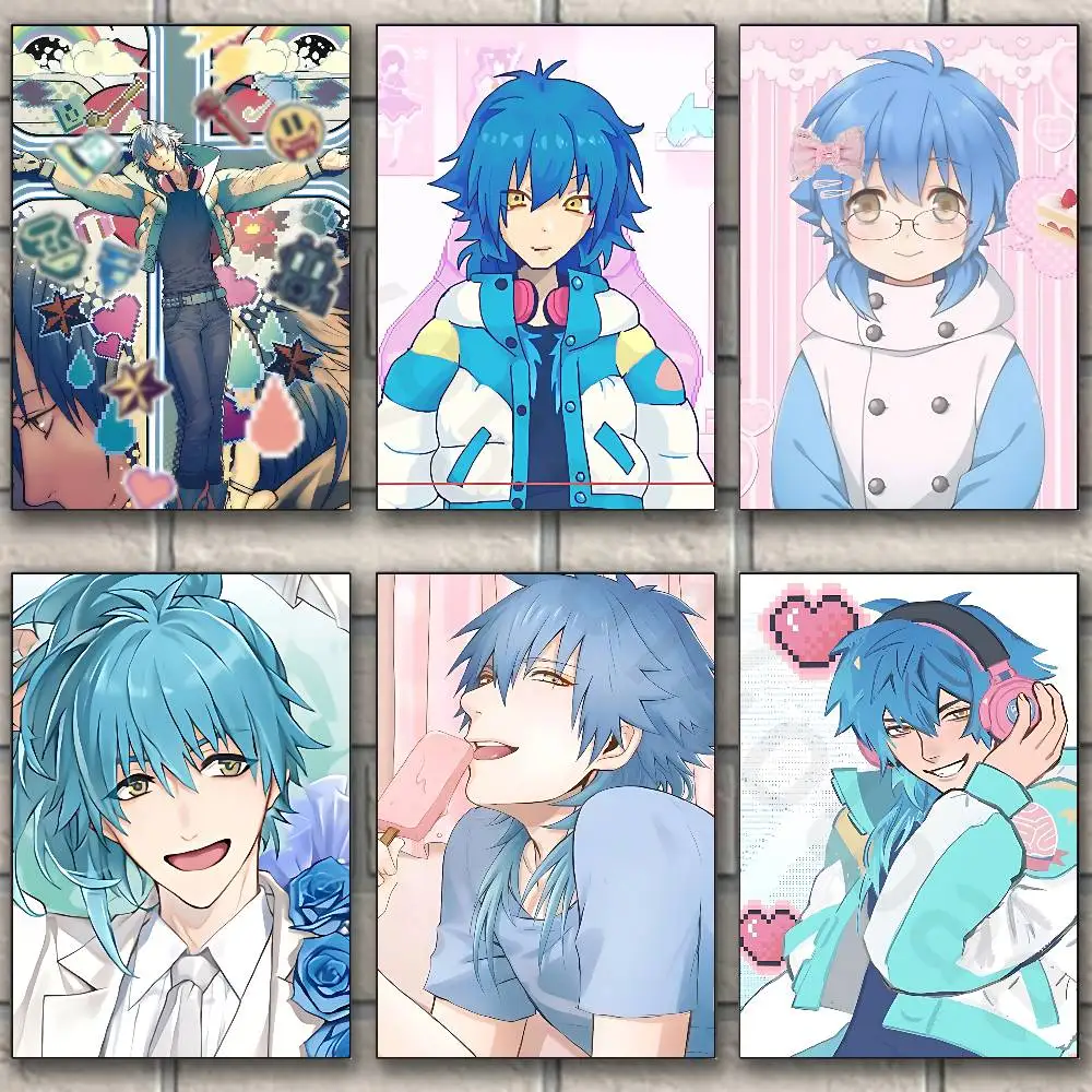 Aoba Seragaki D-DRAMAtical Murder Classic Wall Art,Canvas Print Poster, Suitable for Home, Living Room, Room Decoration Painting