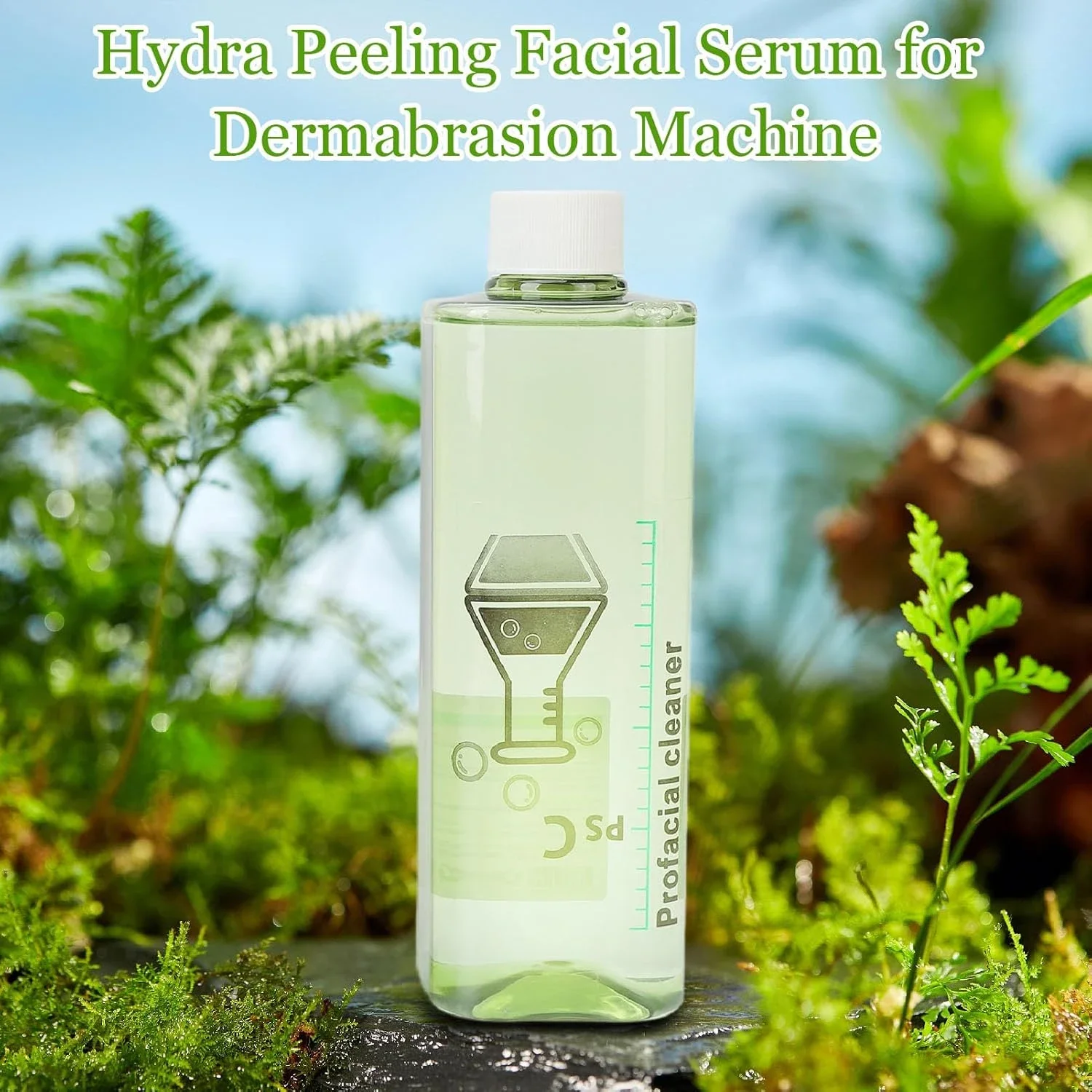 Hydra Dermabrasion Solution for Face - Daily Use Gentle Cleansing Serum, Hydrating Formula with Light Texture, for a Refreshing