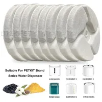 6pcs Replacement Filters Units Compatible with PETKIT EVERSWEET 2 3 SOLO 5 6 Cat Water Fountain Dispenser multiple filtration