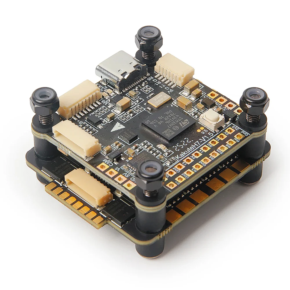 HolyBro Kakute H7 V1.5 Stacks H7 ICM-42688P OSD Onboard Bluetooth W/ Tekko32 F4 50A/ 60A 4in1 4-6S ESC for RC FPV Racing Drone thumbnail 4