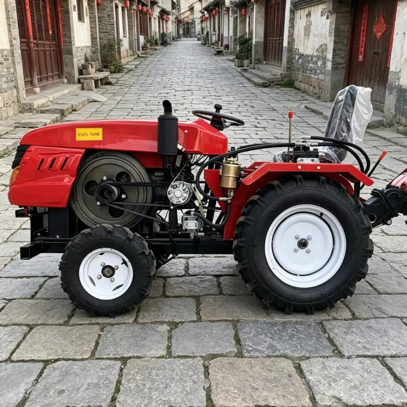 

Customized Export New Wheeled Rotary Tiller, High-efficiency Wheeled Ploughing Machine, Durable Wheeled Mini Tiller