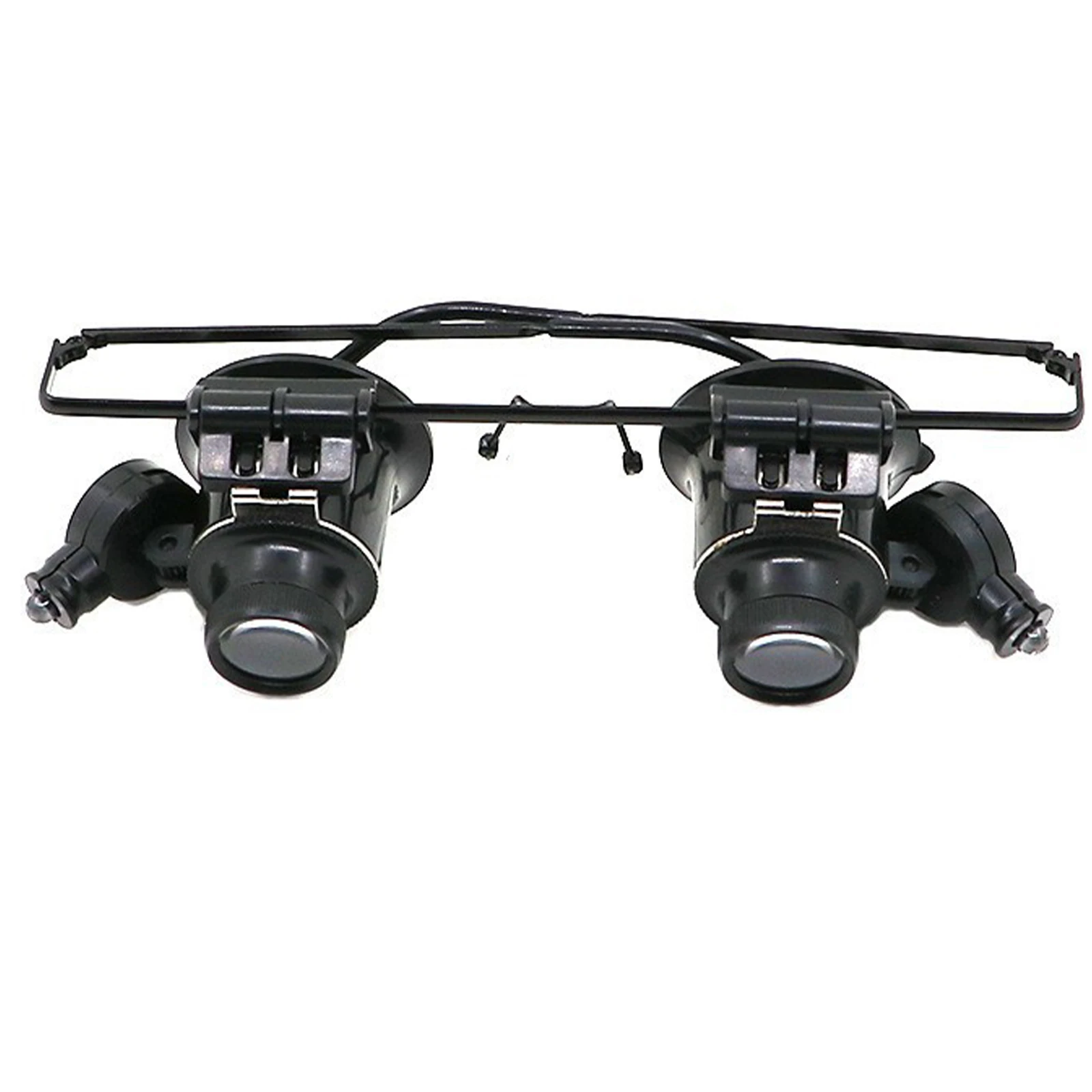 20x Loupe Magnifier Glasses with LED Light Lens Magnifying Headband Eyewear For Reading Jewelers Watchmaker Repair Tool