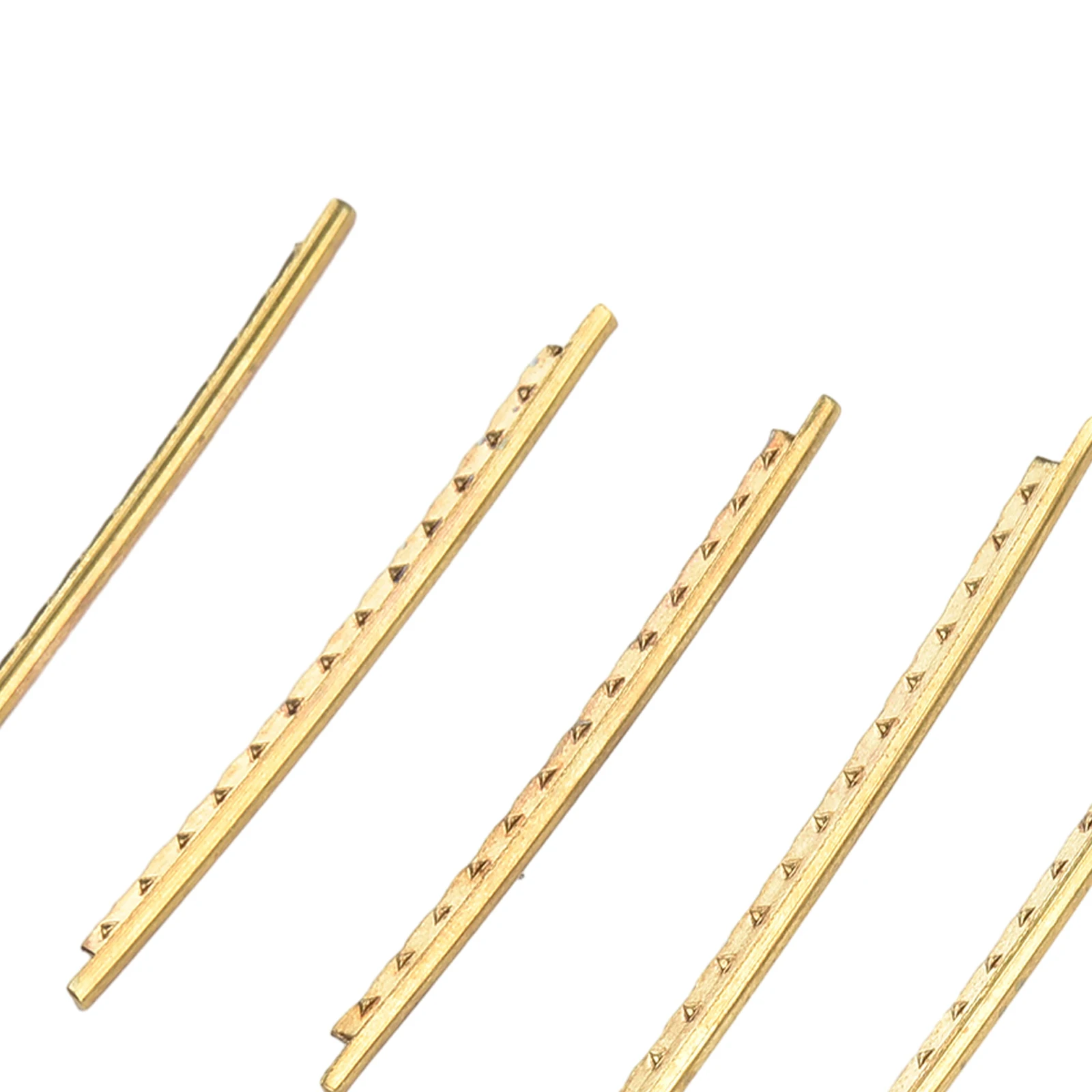 Brass Guitar Fret Wire Set for Classic Acoustic Guitar 19pcs 2 2mm and 20pcs 2 0mm Fret Wires for DIY and Luthier Replacement
