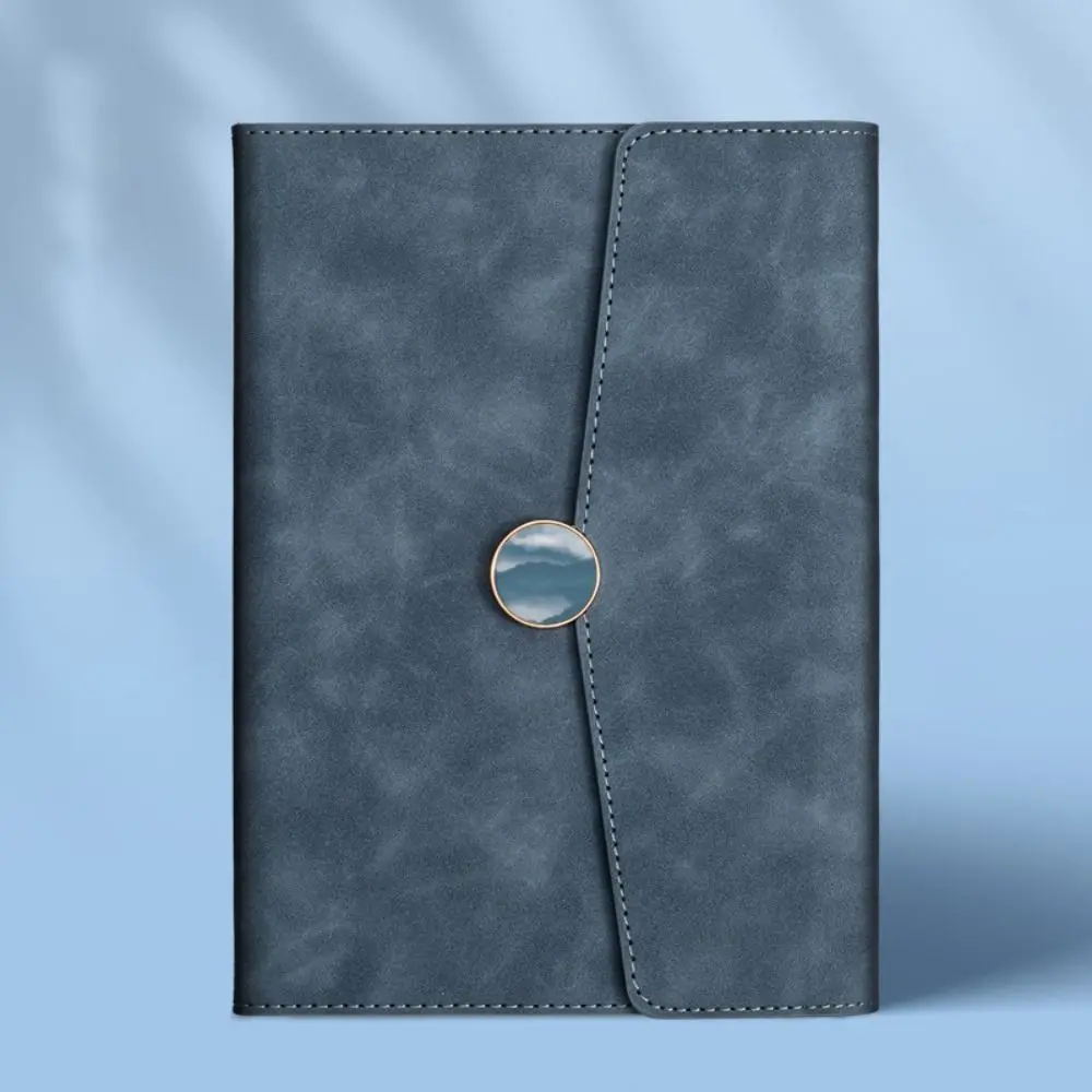 100 Pages Business Notebook Paper Soft Magnetic Buckle Notebook Multifunction Portable Graduation Gift Notebook