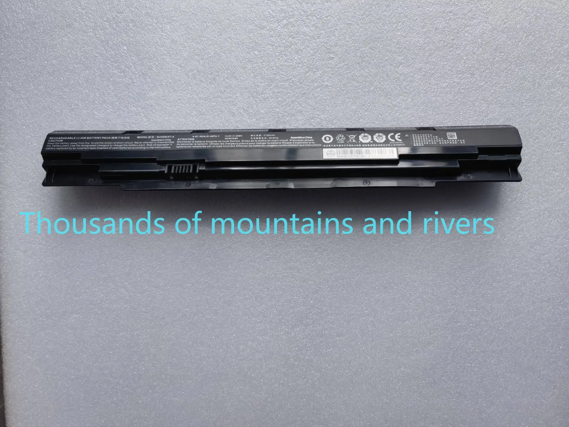 

11.1V 48WH W940BAT-3 W940BAT-4 W940BAT-6 6-87-W940S-42F1-P Laptop Battery Batteries For Clevo W94LS