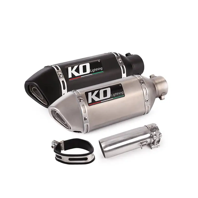 

For YAMAHA YZF R6 2006-2023 Motorcycle Exhaust System Mid Link Pipe Stainless Steel Muffler Escape With Removable DB Killer