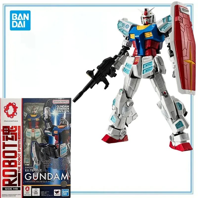 

BANDAI SPIRITS Original in Stock RX-78F00/E Gundam Robot Spirits Side MS Anime Cartoon Assemble Model Kit Gifts Toys Model