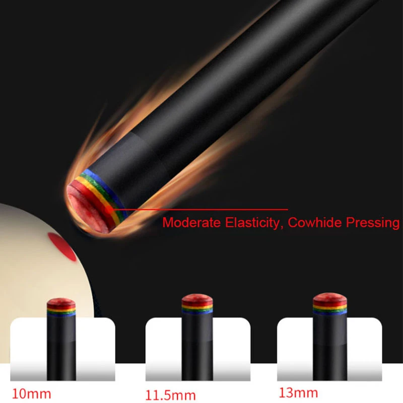 2023 New Arrival P3 Pool Cue Stick Black Shaft 10mm/11.5mm/13mm Tip Size Uni-Loc Joint Smooth Handle With Pool Cue Case Set