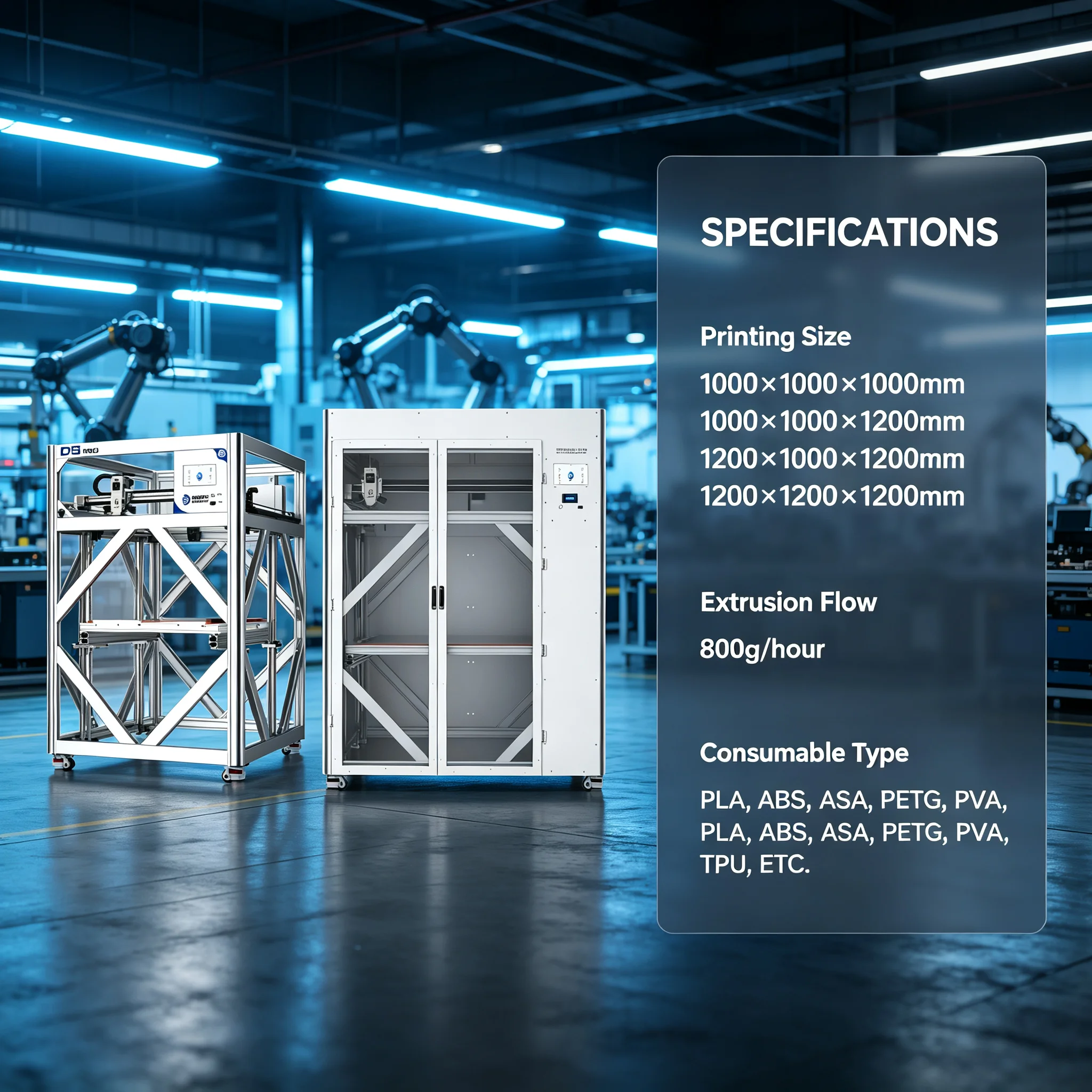 3D Printing Aluminium - Industrial FDM 3D Printer Aluminum Frame