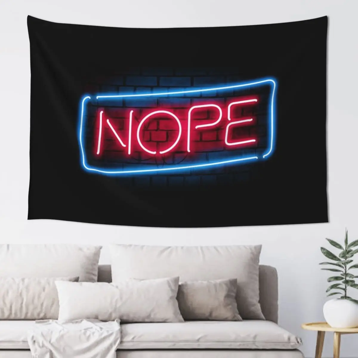 

Nope Tapestry Bedroom Decoration Wall Decor Tapestry