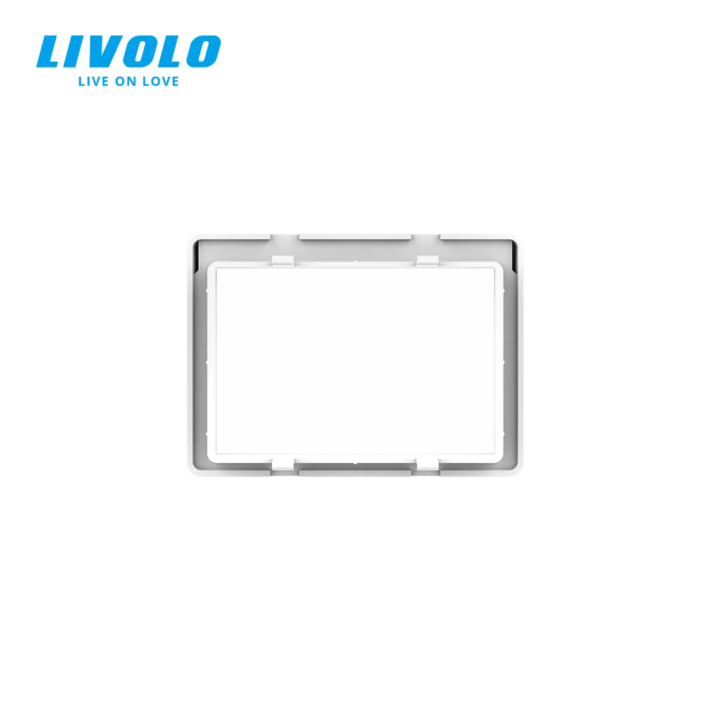 Livolo C9 Waterproof Cover Wall Socket Box US Plastic Electric Plug Protection Bathroom 45*67.5mm Hole