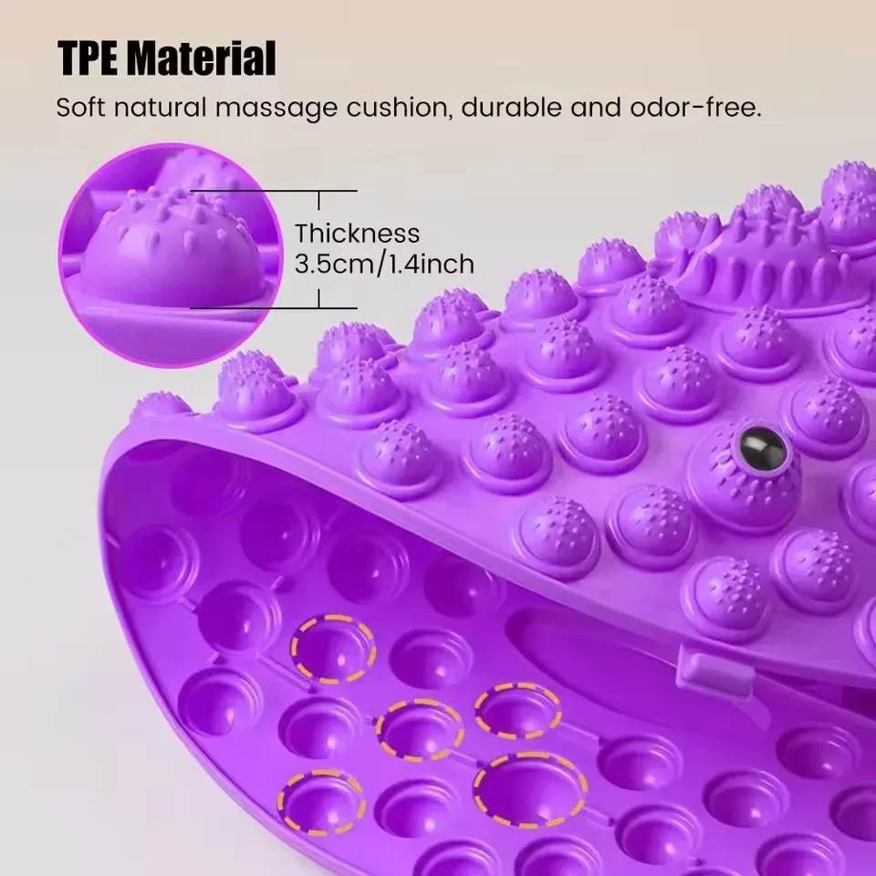 Vingerafdrukbord Voetmassage Pad Gezondheid Lopen Drukbord Voetmassage Pad Voet Yoga Acupressuurmat Trainingsaccessoires