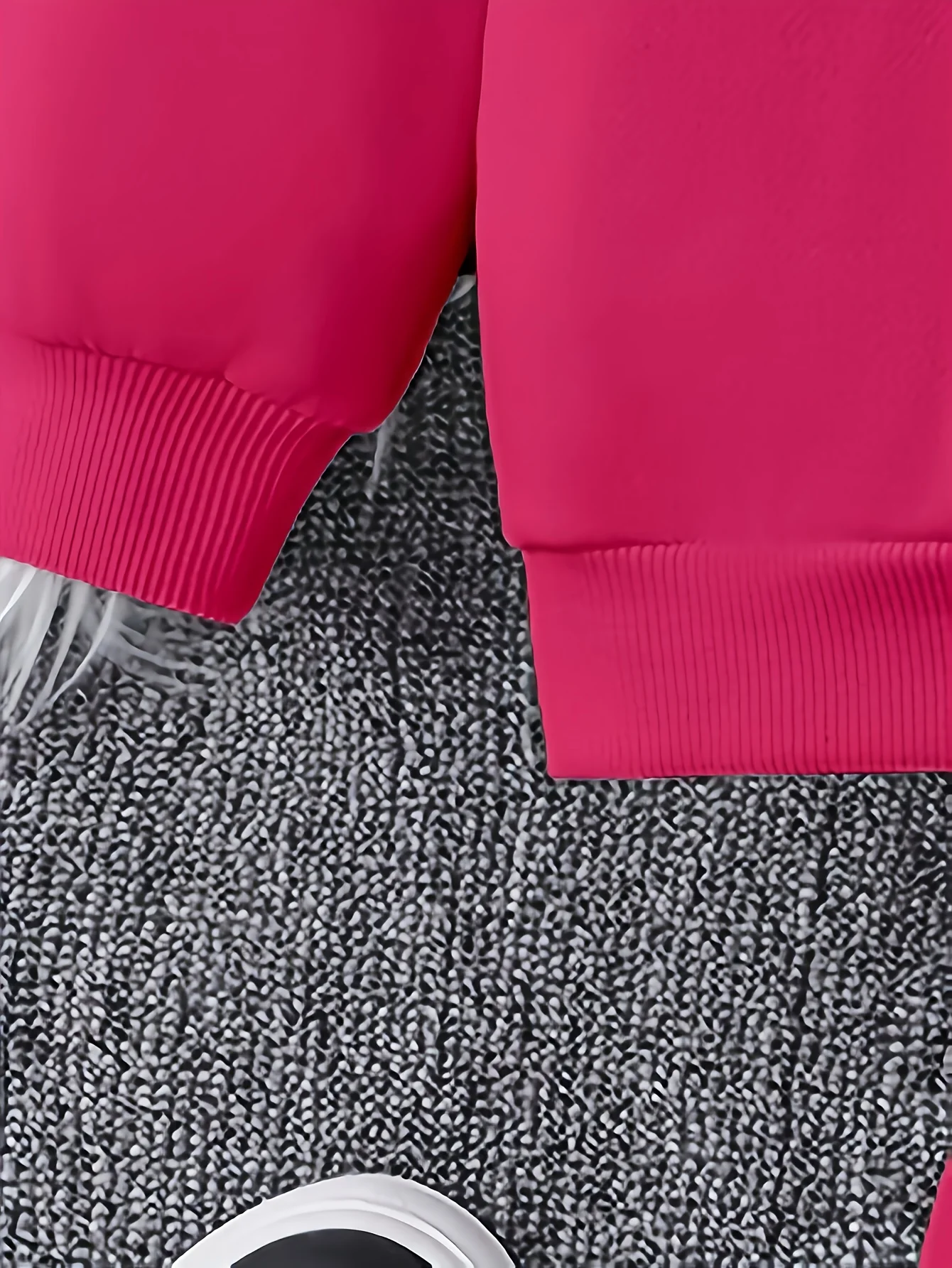 سويت شيرت بغطاء للرأس من الصوف بأكمام طويلة على شكل قطة من Girlcute لحديثي الولادة، طقم سراويل طويلة رياضية غير رسمية