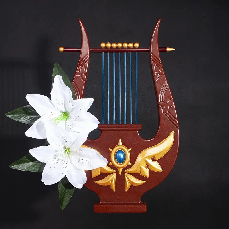 Original god wind poet wind god Wendy COSplay prop weapon harp harp cosplay prop