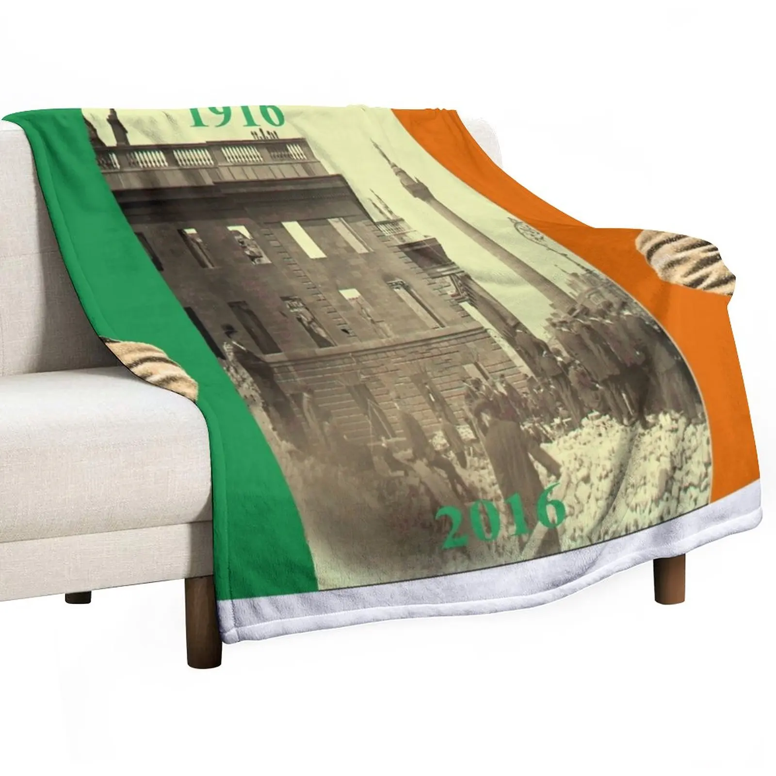 

Michael Collins 1916-2016 Throw Blanket Hairy Custom Blankets