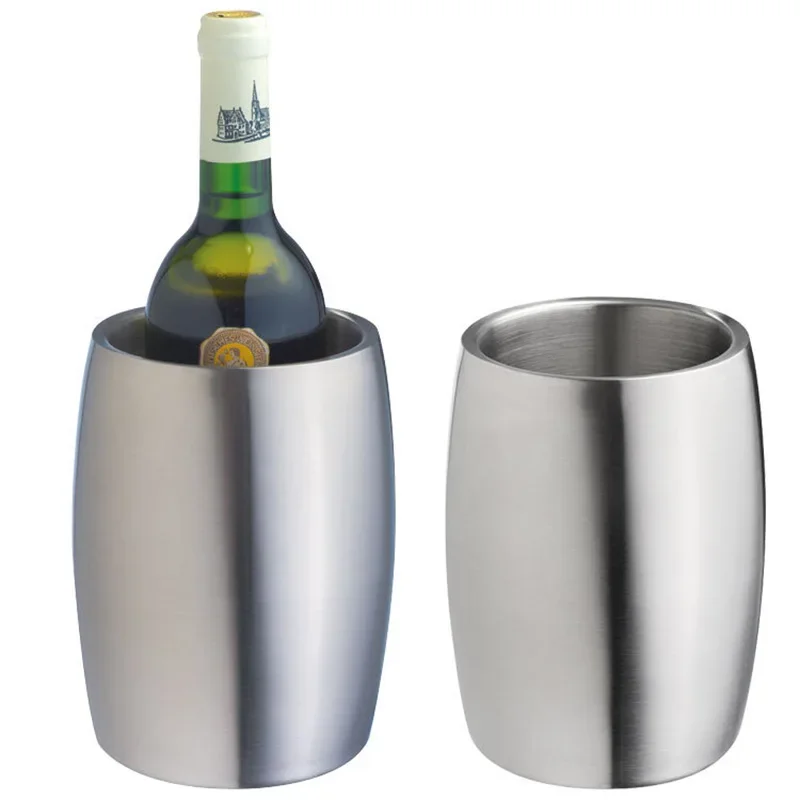 

Chill wine and keep it chilled - no refrigerator or ice required Removable cooling element slides into rigid housing