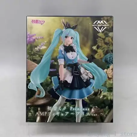 在庫あり-21-センチメートル-pvc-アーティストの傑作-taito-初音アクションフィギュア、amp-タイトーミクおもちゃコレクションギフト