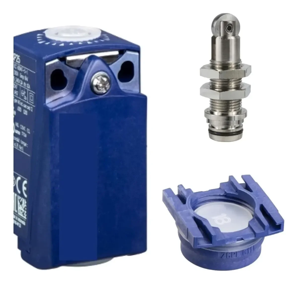 XCKP25F2P16 = ZCP25 + ZCEF2 + ZCPEP16 travel switch