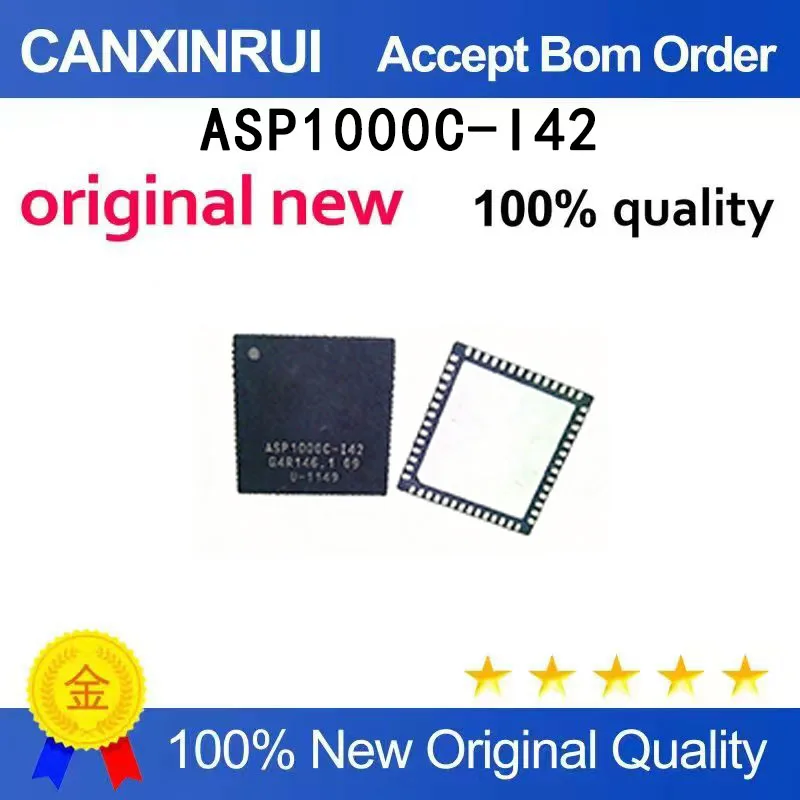 

(5-100 PCS) ASP1000C-I42 ASP1000C-142 ASP1000C QFN Package Brand New Original Stock