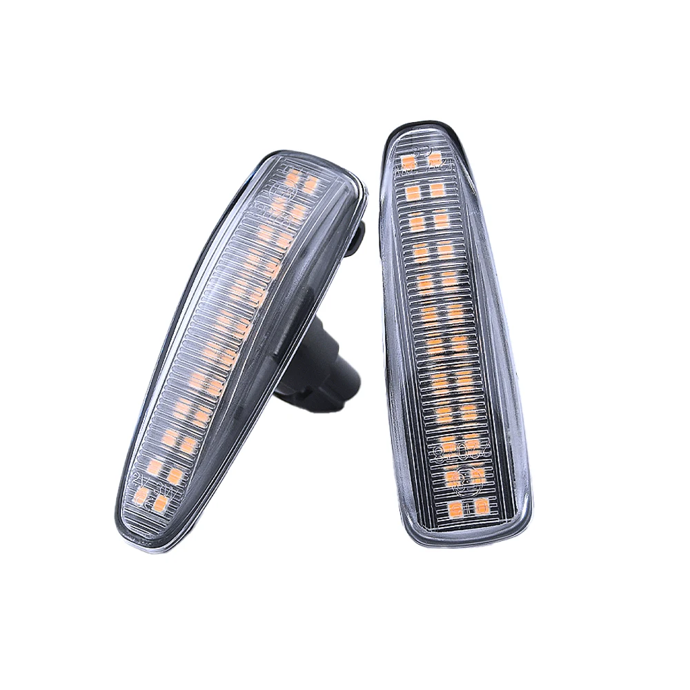2pcs LED Dynamic Side Marker Turn Signal Lights 8351A001 For Mitsubishi Lancer / Evolution X 2008-2018 (Evo X)